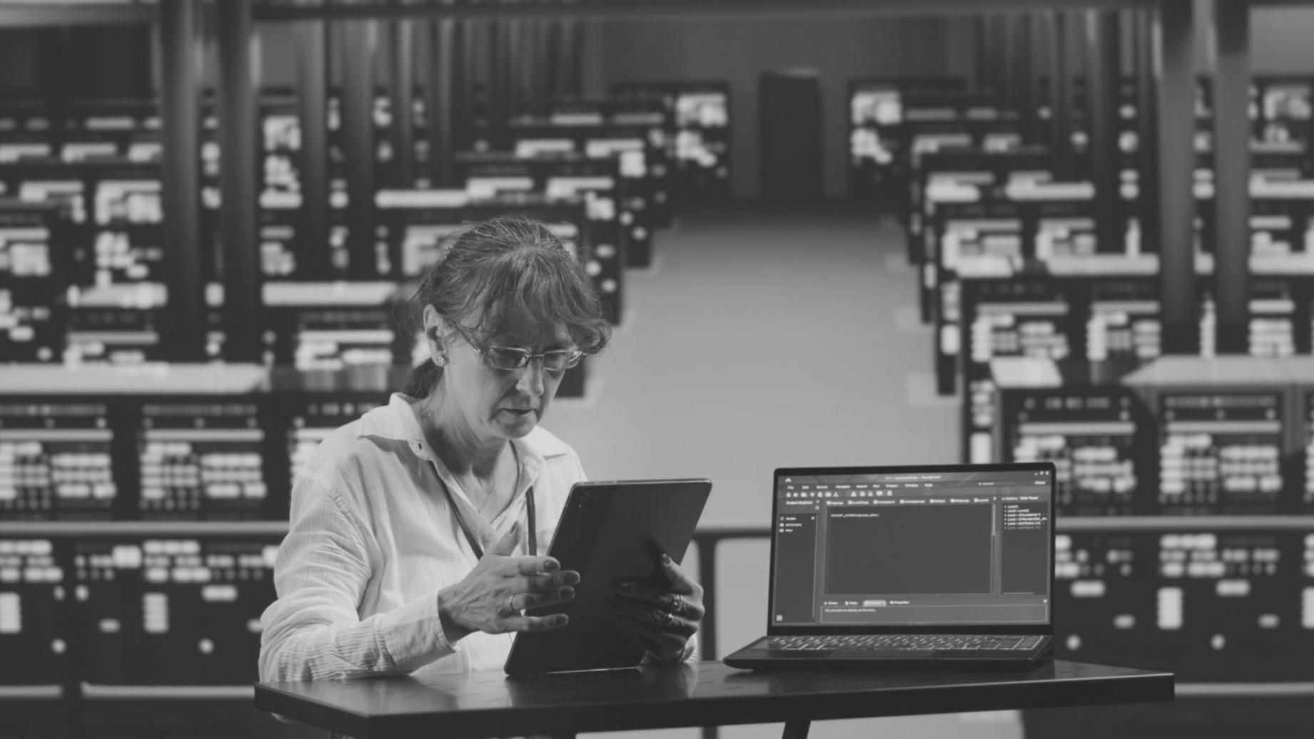 3D game development workspace